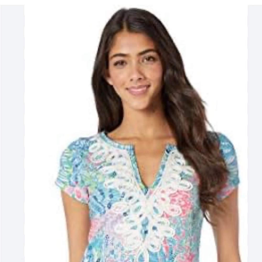 Lilly Pulitzer NWT Large Brewster Dress Sink or Swim - Picture 2 of 6
